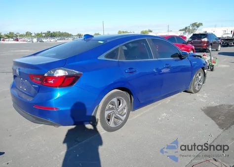 2019 Honda Insight Ex from USA, damaged, VIN 19XZE4F55KE009712